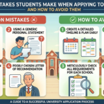Common Mistakes Students Make When Applying to Universities and How to Avoid Them